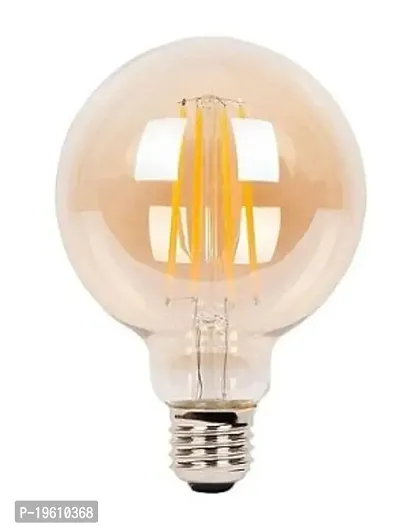 Antique Glass G80 Light Bulbs, Pack Of 1 Vintage Base E27 Bulb Yellow Light For Home Decoration Living