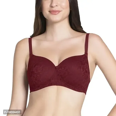 Buy Amante Solid Padded Wirefree Cotton Casual T Shirt Bra