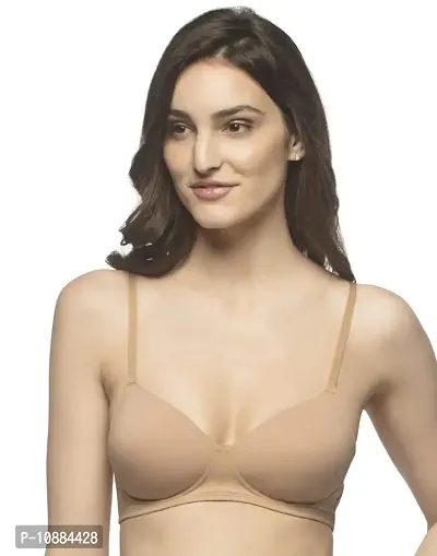 Amante Cotton Lightly Padded Wirefree Everyday T-Shirt Bra