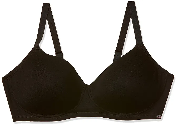Amante Cotton Lightly Padded Wirefree Everyday T-Shirt Bra
