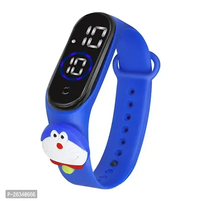 Digital Dial Waterproof Stylish And Fashionable Wrist Smart Watch Led Band For Kids Colorful Cartoon Character For Boys Girls-thumb0