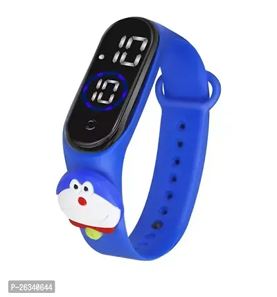 Digital Dial Waterproof Stylish And Fashionable Wrist Smart Watch Led Band For Kids Colorful Cartoon Character For Boys Girls