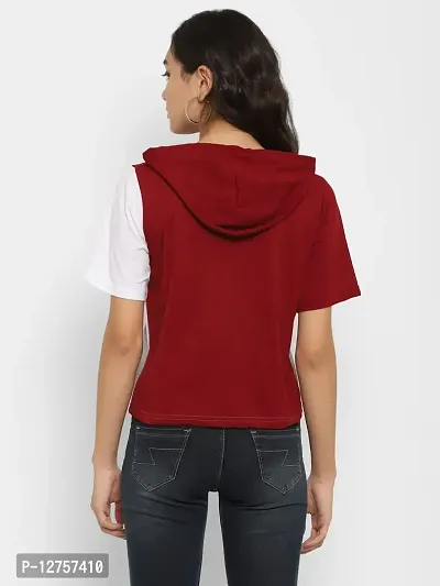 Popster Women's Cotton Hooded Neck Hoodie-thumb4