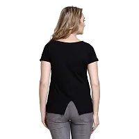 Popster Women's  Girl's Slim Fit T-shirt-thumb3