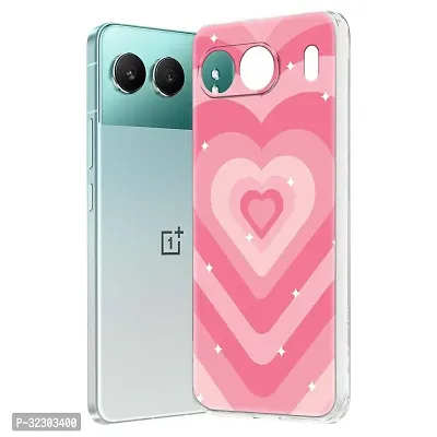 Memia Shock Proof Protective Soft Transparent Printed Back Case Cover for OnePlus Nord 4 5G