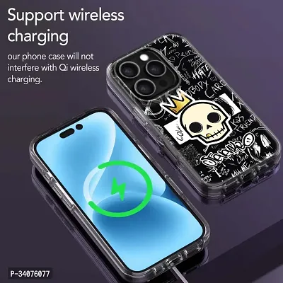 Memia Soft Silicon Printed Designer Back Cover For Apple iPhone 16 Pro-thumb2