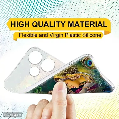 Memia Soft Silicone Designer Printed Full Protection Printed Back Case Cover for Redmi 12 5G-thumb2