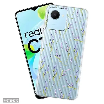 Memia Printed Soft Back Cover Case for realme C30 /Designer Transparent Back Cover for realme C30