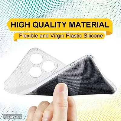 Memia Shockproof Printed Back Cover Case for Realme C53 (Transparent)-thumb2