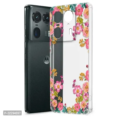 Memia Transparent Designer Printed Soft Back Cover for Motorola Edge 50 Ultra 5G /Designer Back Cover for Motorola Edge 50 Ultra 5G-thumb0