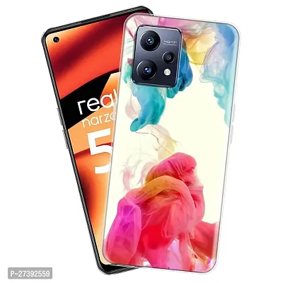Memia Shock Proof Protective Soft Transparent Printed Back Case Cover for realme Narzo 50 Pro 5G-thumb0