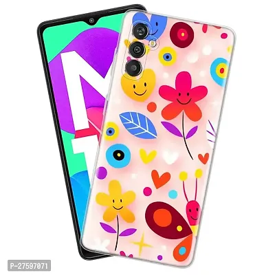 Memia Compatible For Samsung Galaxy M13 4G Printed Back Cover with Full Proof Protection, Designer Look Back Cover for Samsung Galaxy M13 4G