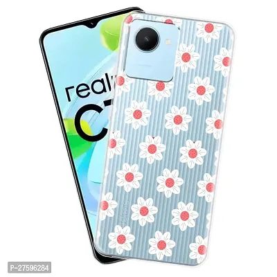 Memia Soft Silicone Designer Printed Full Protection Printed Back Case Cover for realme C30