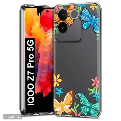 Memia Designer Printed Soft Silicone Mobile Case Back Cover For iQOO Z7 Pro 5G-thumb0