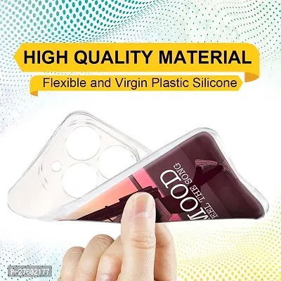 Memia Shock Proof Protective Soft Transparent Printed Back Case Cover for Itel S23 Plus-thumb2