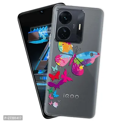 Memia Compatible For iQOO Z6 PRO Printed Back Cover with Full Proof Protection, Designer Look Back Cover for iQOO Z6 PRO