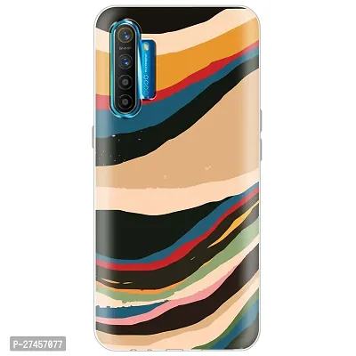 Memia Soft Silicon Printed Designer Back Cover For Realme XT-thumb0