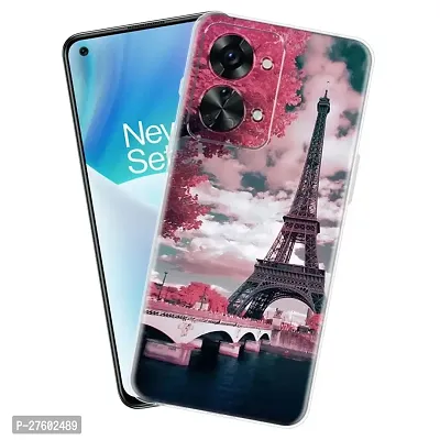 Memia Shock Proof Protective Soft Transparent Printed Back Case Cover for OnePlus Nord 2T 5G