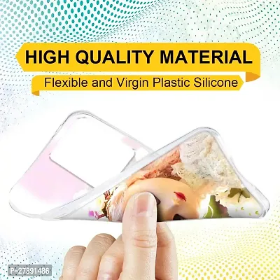 Memia Back Cover for iQOO Z6 PRO Designer | Printed|Transparent |Flexible| Silicon-thumb2