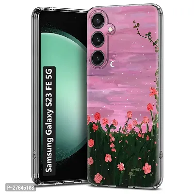 Memia Soft Silicon Printed Designer Back Cover For Samsung Galaxy S23 FE 5G-thumb0