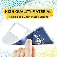 Memia Shock Proof Protective Soft Transparent Printed Back Case Cover for iQOO Z6 PRO-thumb1