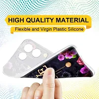 Memia Shock Proof Protective Soft Transparent Printed Back Case Cover for Vivo T2 Pro 5G-thumb1