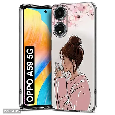 Memia Designer Printed Soft Silicone Mobile Case Back Cover For Oppo A59 5G-thumb0