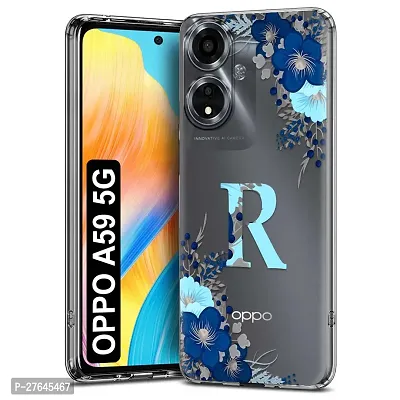 Memia Soft Silicone Designer Printed Full Protection Printed Back Case Cover for Oppo A59 5G