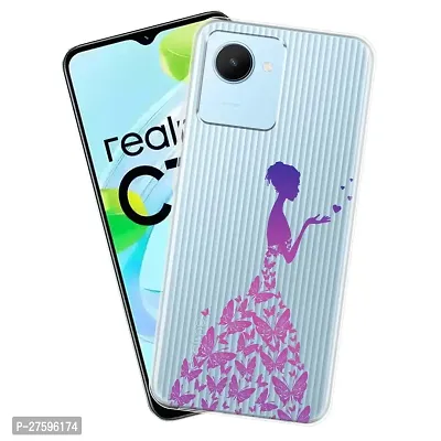 Memia Designer Soft Back Cover Case Compatible for realme C30