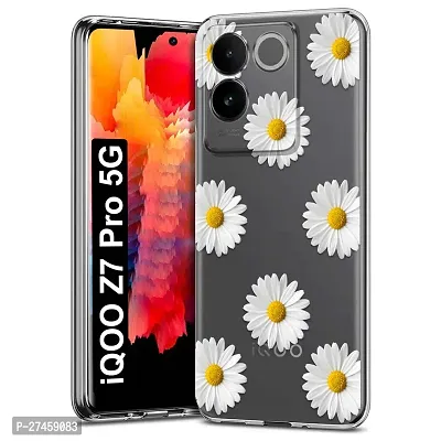 Memia Compatible For iQOO Z7 Pro 5G Printed Back Cover with Full Proof Protection, Designer Look Back Cover for iQOO Z7 Pro 5G