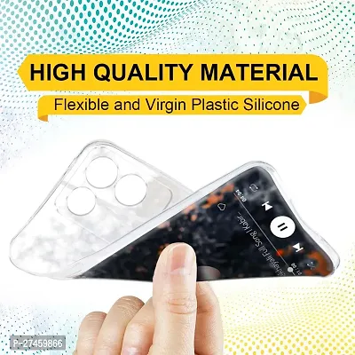 Memia Shockproof Printed Back Cover Case for Vivo T2 Pro 5G (Transparent)-thumb2