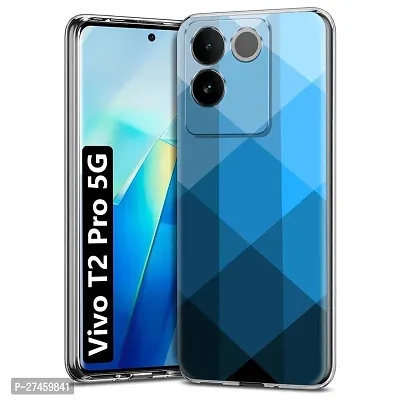 Memia Soft Silicone Designer Printed Full Protection Printed Back Case Cover for Vivo T2 Pro 5G