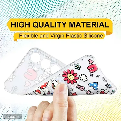 Memia Transparent Designer Printed Soft Back Cover for Samsung Galaxy S23 FE 5G /Designer Back Cover for Samsung Galaxy S23 FE 5G-thumb2