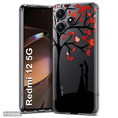 Memia Back Case Cover for Redmi 12 5G|Printed Designer Soft Back Cover For Redmi 12 5G-thumb0