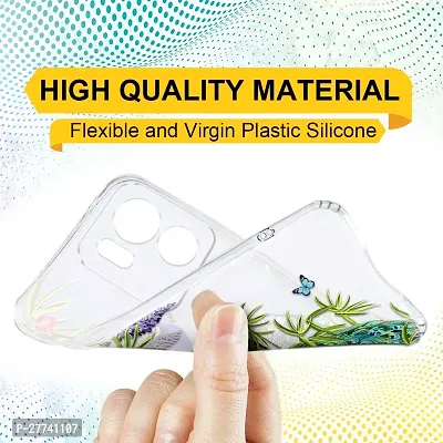 Memia Shockproof Printed Back Cover Case for Motorola Edge 40 (Transparent)-thumb2