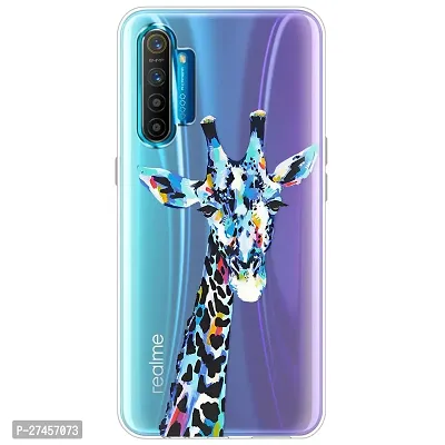 Memia Soft Silicone Designer Printed Full Protection Printed Back Case Cover for Realme XT
