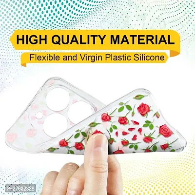 Memia Shock Proof Protective Soft Transparent Printed Back Case Cover for Itel S23 Plus-thumb2