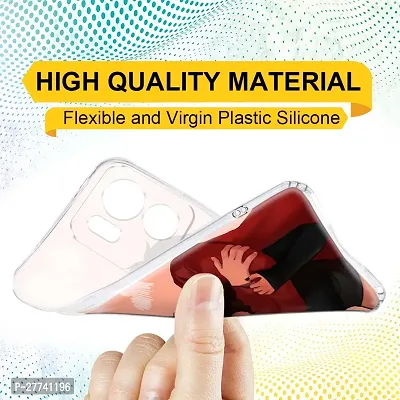 Memia Transparent Designer Printed Soft Back Cover for Motorola Edge 40 /Designer Back Cover for Motorola Edge 40-thumb2