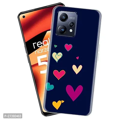 Memia Shock Proof Protective Soft Transparent Printed Back Case Cover for realme Narzo 50 Pro 5G