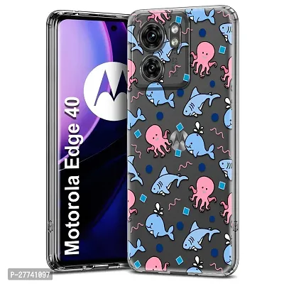 Memia Back Cover Case Designer Flexible Soft Back Case Cover For Motorola Edge 40-thumb0