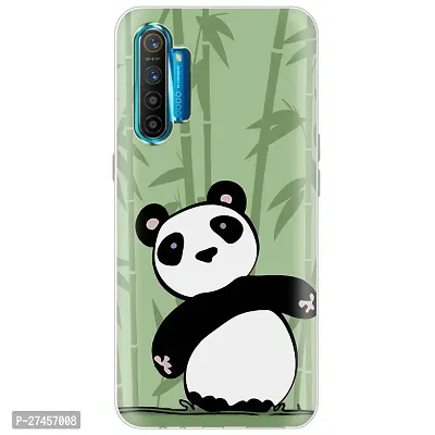 Memia Shock Proof Protective Soft Transparent Printed Back Case Cover for Realme XT-thumb0