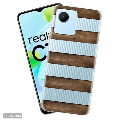 Memia Silicone Designer Printed Back Case Cover for realme C30
