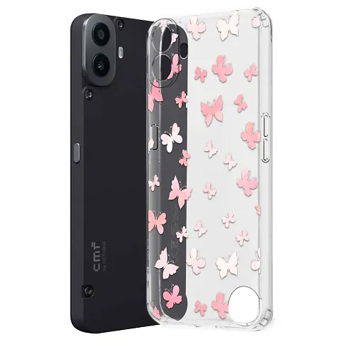 Memia Silicone Designer Printed Back Case Cover for CMF by Nothing Phone 1