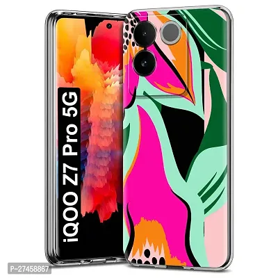Memia Back Case Cover for iQOO Z7 Pro 5G|Printed Designer Soft Back Cover For iQOO Z7 Pro 5G