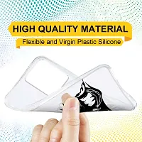 Memia Back Cover for iQOO Z6 PRO Designer | Printed|Transparent |Flexible| Silicon-thumb1