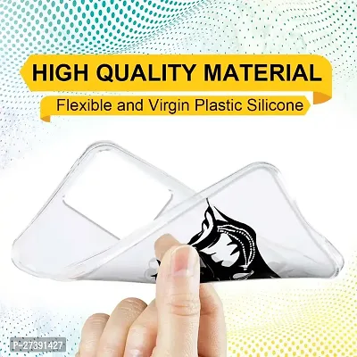 Memia Back Cover for iQOO Z6 PRO Designer | Printed|Transparent |Flexible| Silicon-thumb2