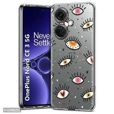Memia Silicone Designer Printed Back Case Cover for OnePlus Nord CE 3 5G