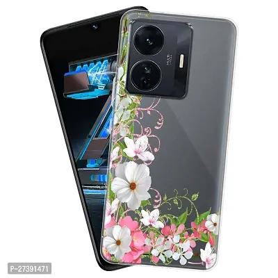 Memia Printed Soft Back Cover Case for iQOO Z6 PRO /Designer Transparent Back Cover for iQOO Z6 PRO-thumb0