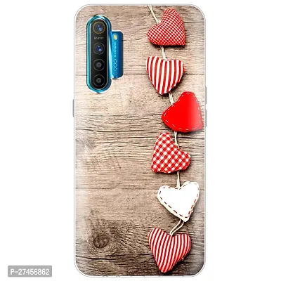 Memia Soft Silicone Designer Printed Full Protection Printed Back Case Cover for Realme XT