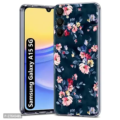 Memia Silicone Designer Printed Back Case Cover for Samsung Galaxy A15 5G